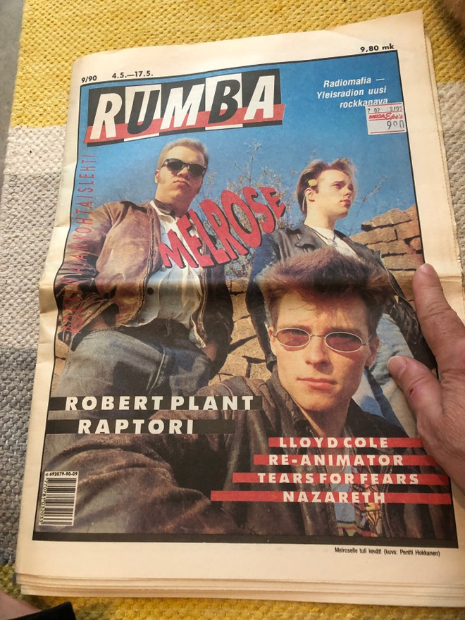 Rumba 9-1990: Melrose, Raptori..