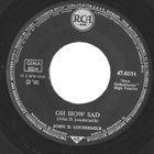 JOHN D. LOUDERMILK: Callin' doctor Casey /Oh how sad 7" - pikkukuva 3