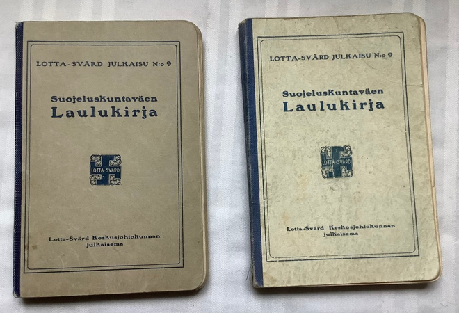 Suojeluskuntaväen laulukirja julkaisu n:o 9