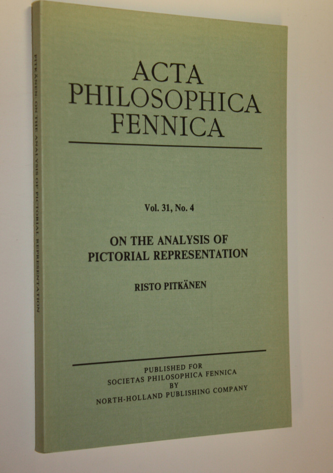 Risto Pitkänen : On the analysis of pictorial representation
