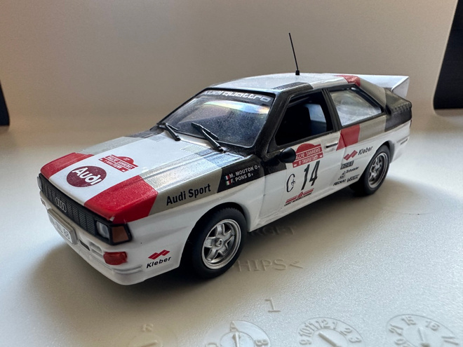 Ralliauton pienoismalli   1/43