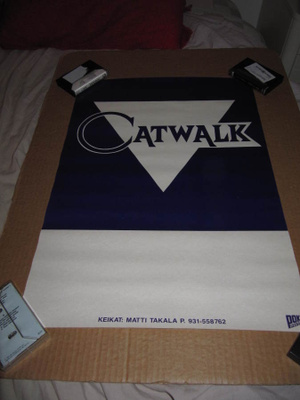 Catwalk KEIKKAJULISTE  v.1985  UUSI !