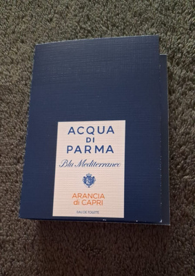 Hajuvesinäyte Acqua Di Parma Arancia Di Capri