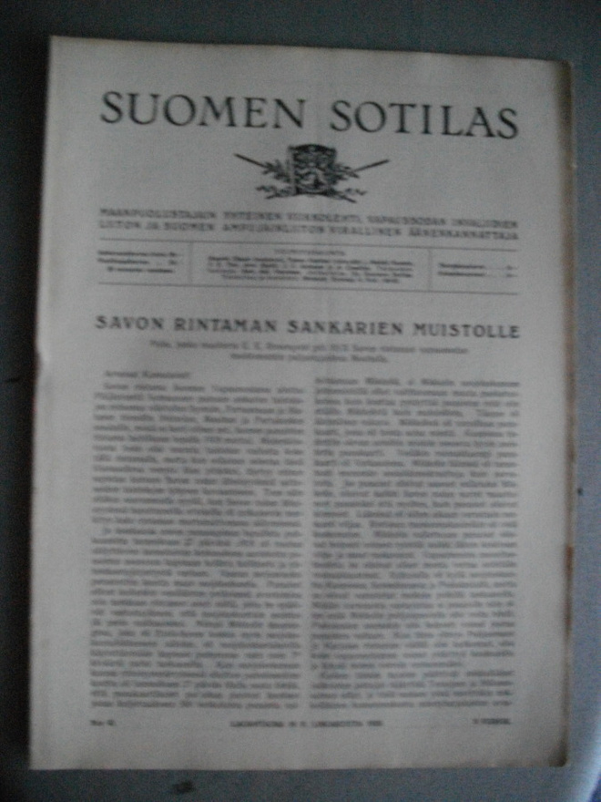 Suomen Sotilas Nro 41/1926 (15.3)