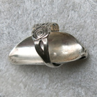 LUSIKKASORMUS 19mm hopea - pikkukuva 3