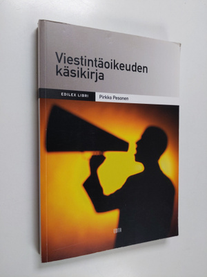 Pirkko Pesonen : Viestintäoikeuden käsikirja