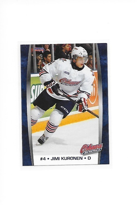 2013-14 Oshawa Generals #4 Jimi Kuronen LeKi HIFK farmi