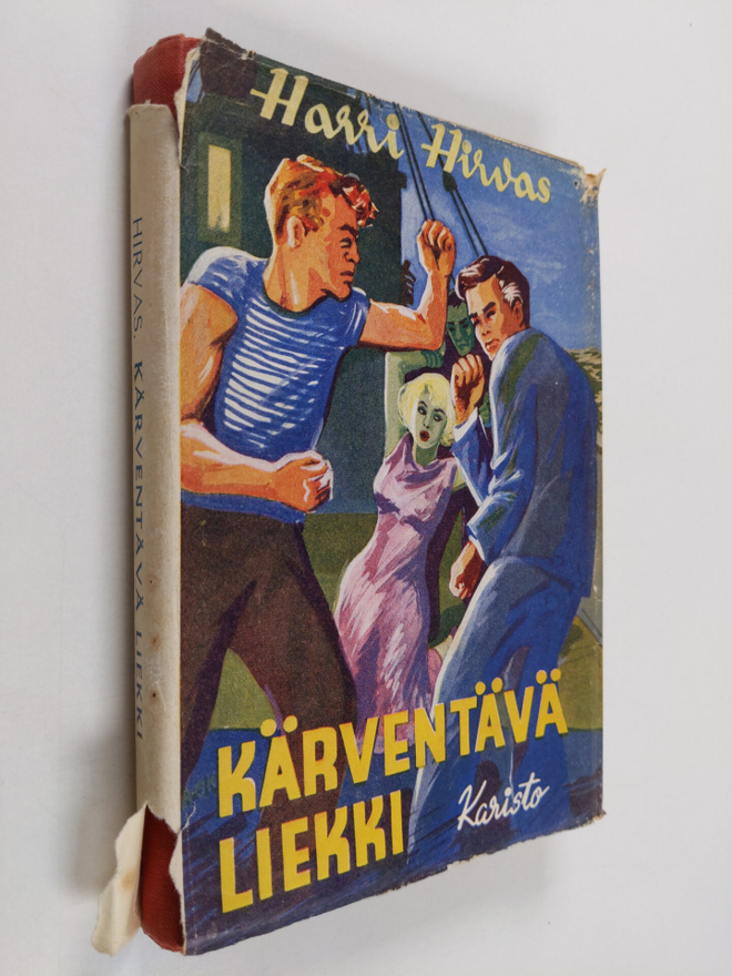 Harri Hirvas : Kärventävä liekki : jännitysromaani
