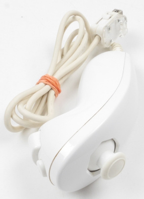 Wii Nunchuk Controller (White)