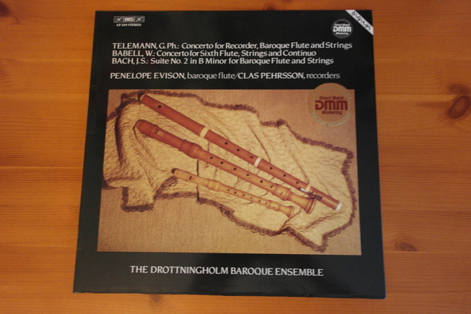 Penelope Evison & Clas Pehrsson:Teleman,Babell,Bach LP.