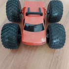 Monsteriauto 2-puolinen punainen sininen - pikkukuva 1