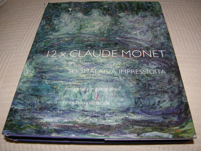 12 x Claude Monet suomalaisia impressioita  -sid