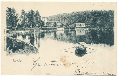 LAVOLA - Carte Postale, kulk. 1901