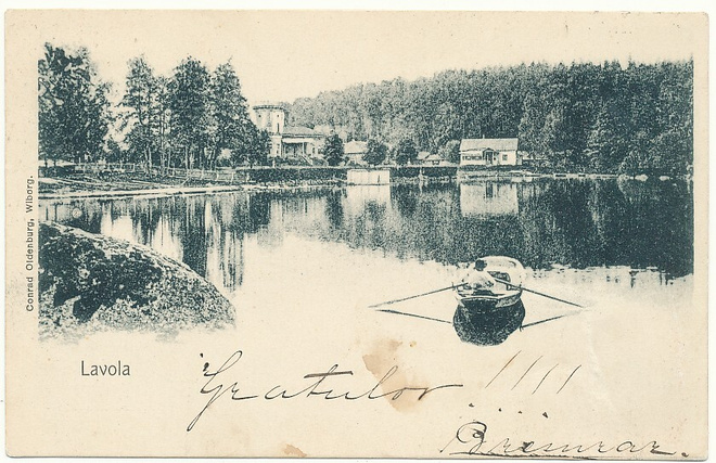 LAVOLA - Carte Postale, kulk. 1901