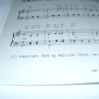HOPEAHÄÄPÄIVÄNÄ Erkki Junkkarinen v.1970 nuotit + sanat - pikkukuva 2