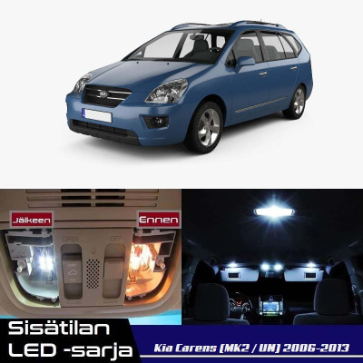 Kia Carens (UN) Sisätilan LED-sarja 9-osainen