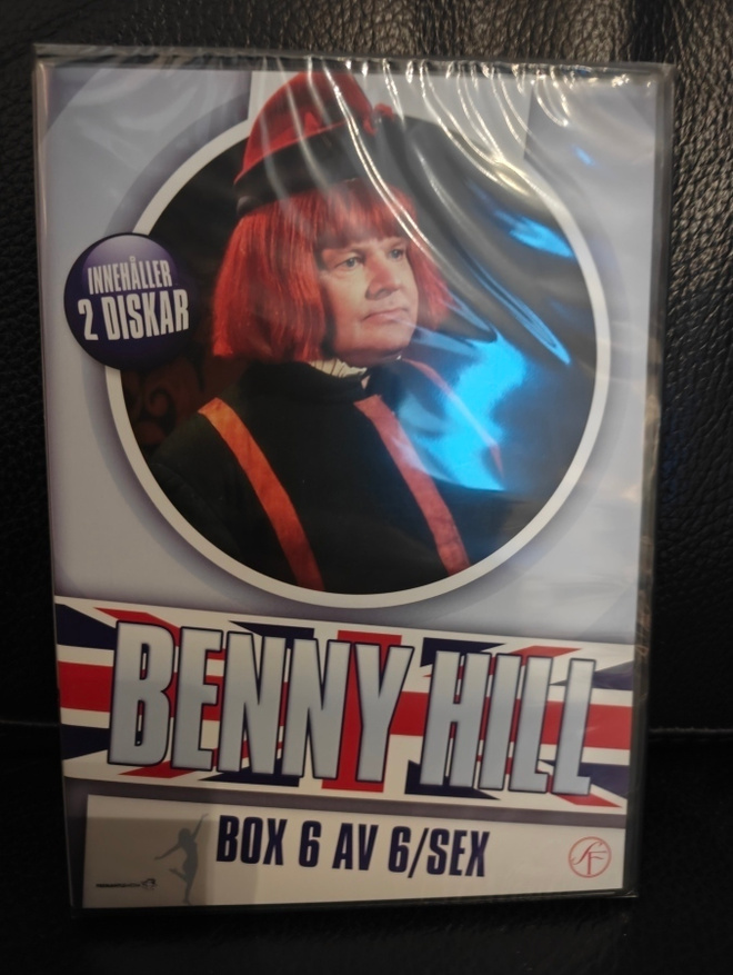 THE BENNY HILL SHOW BOX 6 2DVD Ruotsijulkaisu