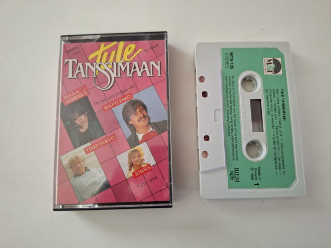 TULE TANSSIMAAN Timo Tervo, Jonna ym. ( MTS-126 ) c-kasetti
