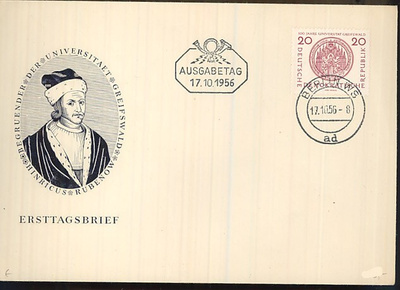 DDR Mi 543 FDC