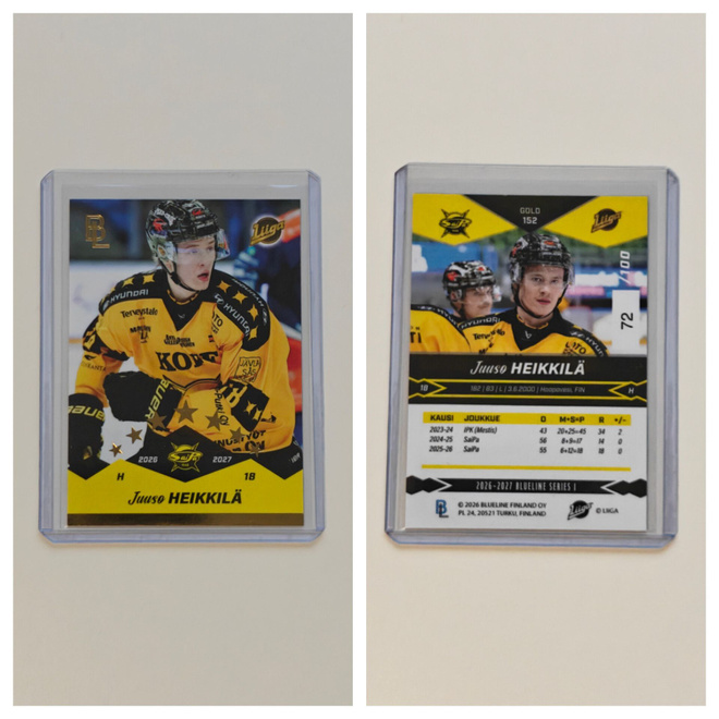 Juuso Heikkilä Gold Base Blueline