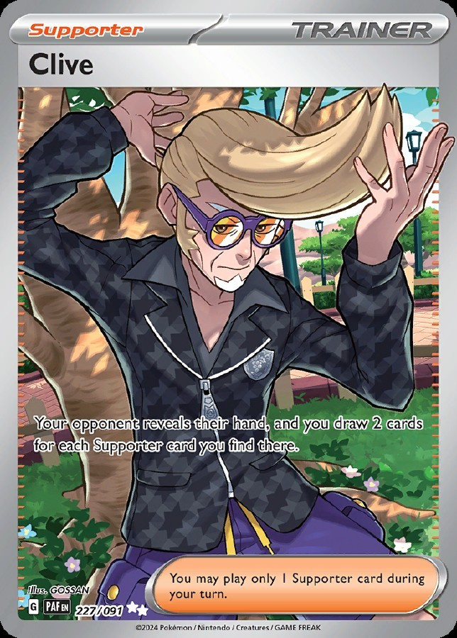 Clive 227/091 - Paldean Fates - NM/M