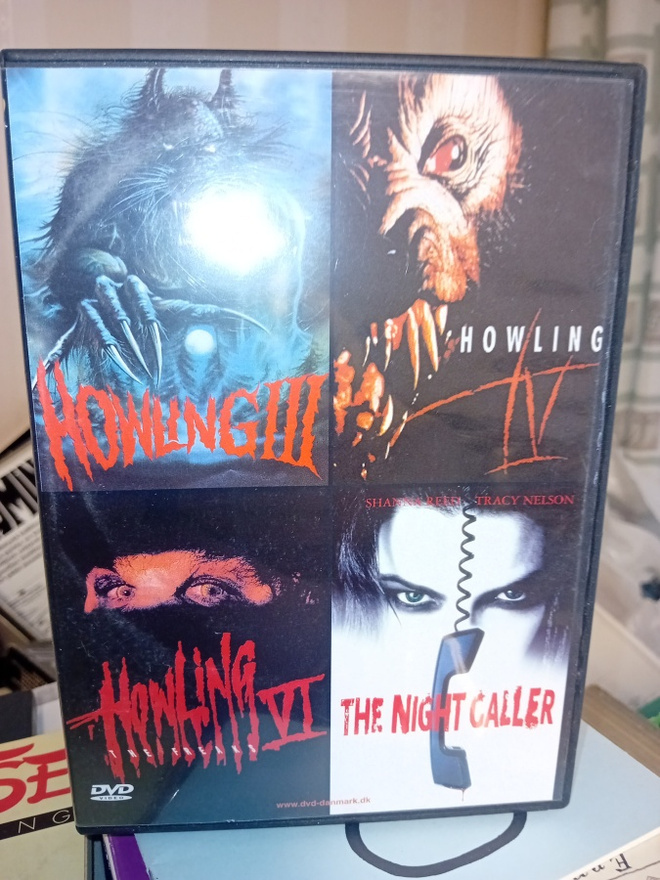 2DVD HOWLING III , IV , VI + Night Caller ( SIS POSTIKULU )