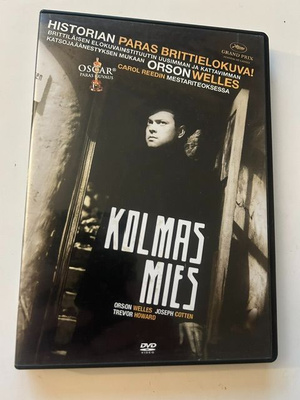 Kolmas mies DVD (1949) (Suomi-julkaisu!)