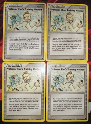Pokémon Professor Elm's Training Method