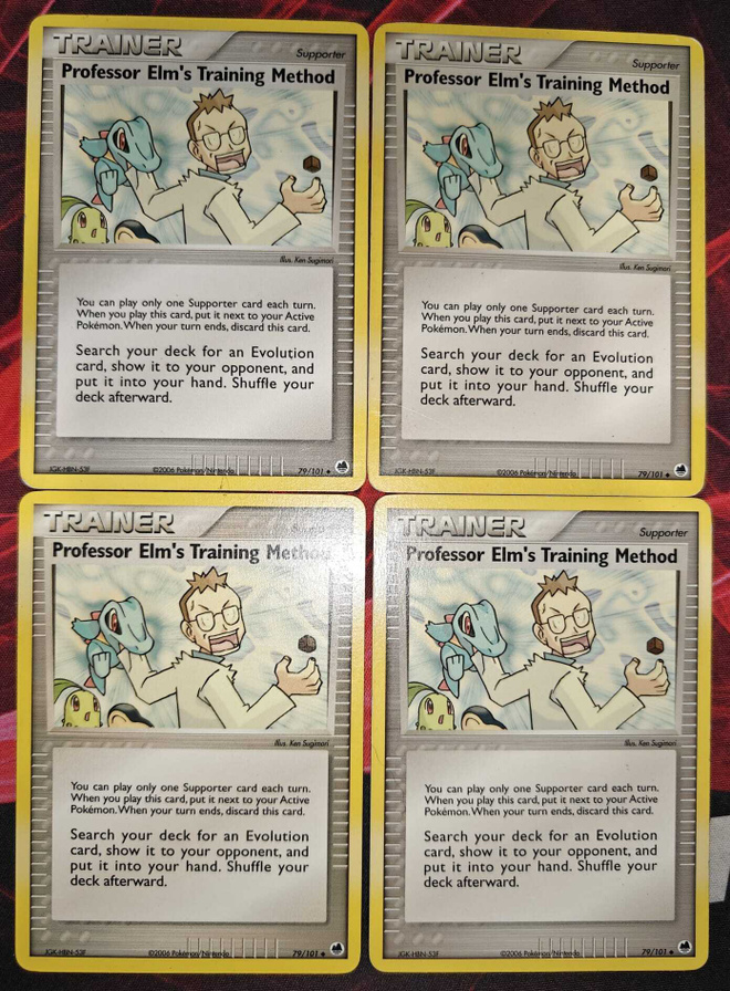 Pokémon Professor Elm's Training Method