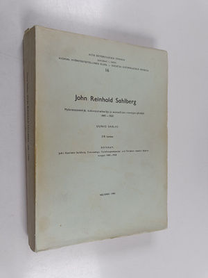 Uunio Saalas : John Reinhold Sahlberg : hyönteistieteilij...