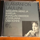 Marjatta Airas & Karelia / Ossi Runne: Elämäni on lauluni CD - pikkukuva 1