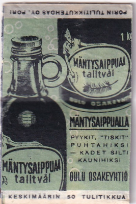 Oulu Osakeyhtiö , Mäntysaippua    b569