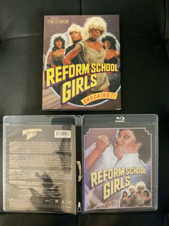 Reform School Girls Blu Ray Vinegar Syndrome OOP