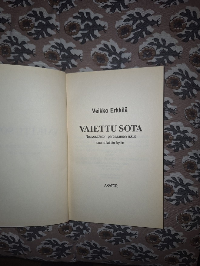 Veikko Erkkilä : Vaiettu sota 2p
