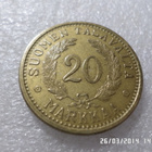 20  mk  1939  Kulkematon,   rahakehyksessä. - pikkukuva 3