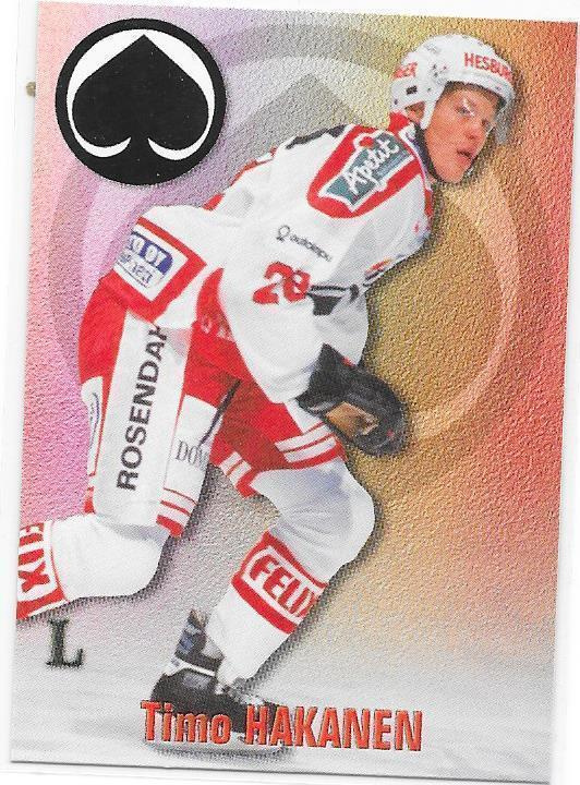 1998-99 CardSet #267 Timo Hakanen Ässät
