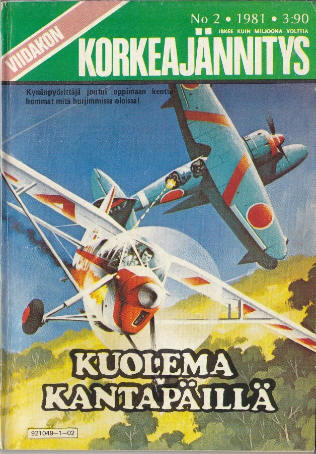 Viidakon Korkeajännitys 2/1981 Kuolema kantapäillä