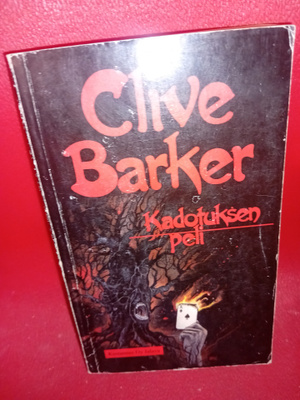 Clive Barker : Kadotuksen peli ( SIS POSTIKULU )