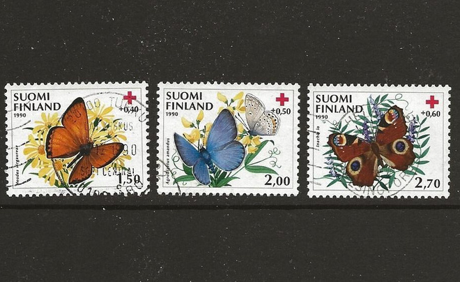 1990 PR-merkit, sarja leimattuna