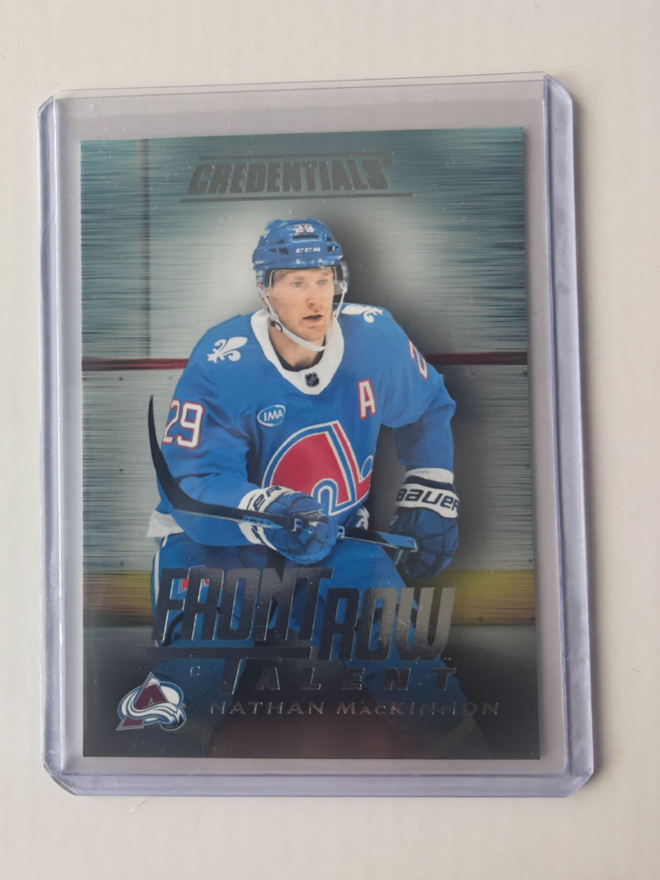 Nathan MacKinnon 2025-26 Credentials Front Row Talent