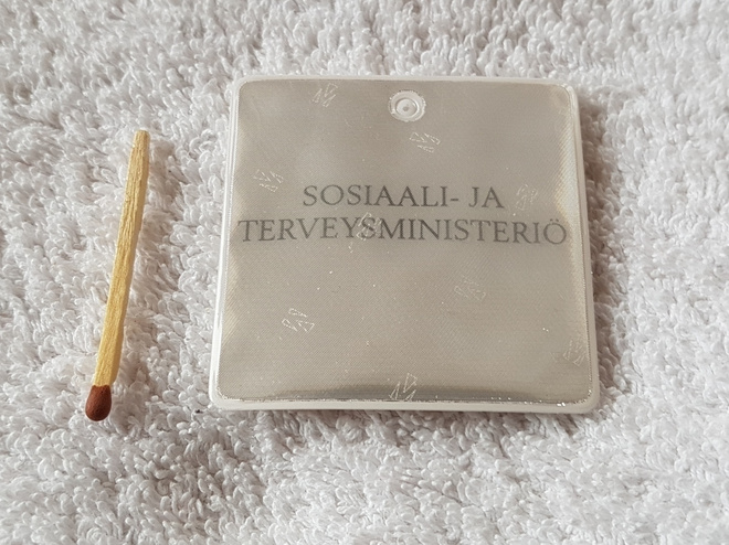 SOSIAALI- JA TERVEYSMINISTERIÖ HEIJASTIN #
