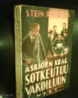Stein Riverton ASBJÖRN KRAG SOTKEUTUU VAKOILUUN (2 p. 1941)