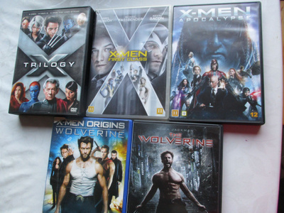X - MEN & WOLVERINE 7 ELOKUVAA DVD
