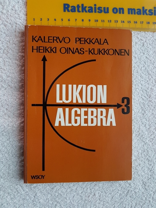 LUKION ALGEBRA 3 PEKKALA OINAS-KUKKONEN