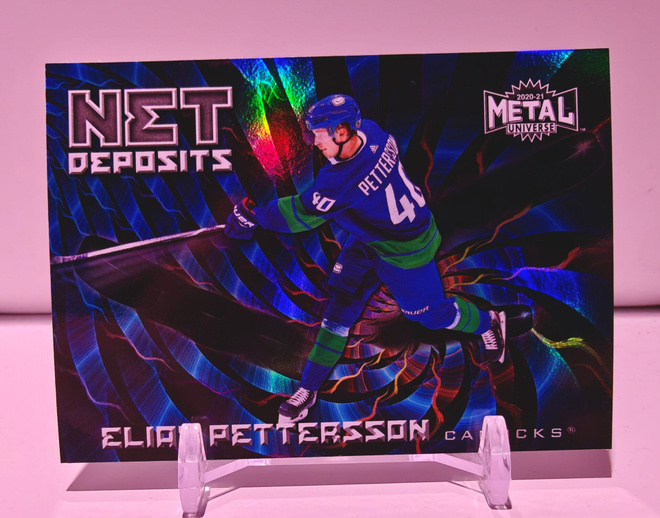 Elias Pettersson Net Deposits Skybox Metal Universe