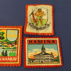 Hihamerkki HAMINA LAPPEENRANTA 2kpl - pikkukuva 1