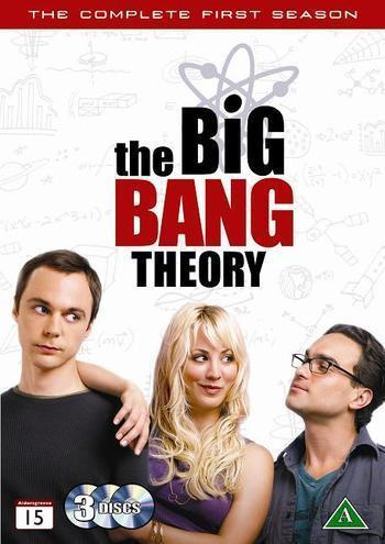 The Big Bang Theory  -  Kausi 1  -  (3 DVD)