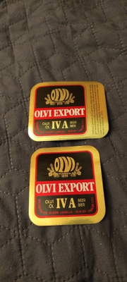 Olvi olut etiketti export