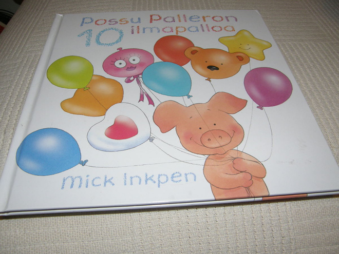 Mick Inkpen Possu Palleron 10 ilmapalloa