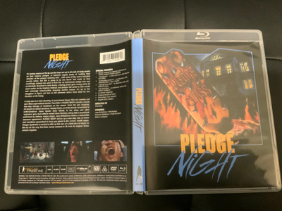 Pledge Night Blu Ray + Dvd Vinegar Syndrome